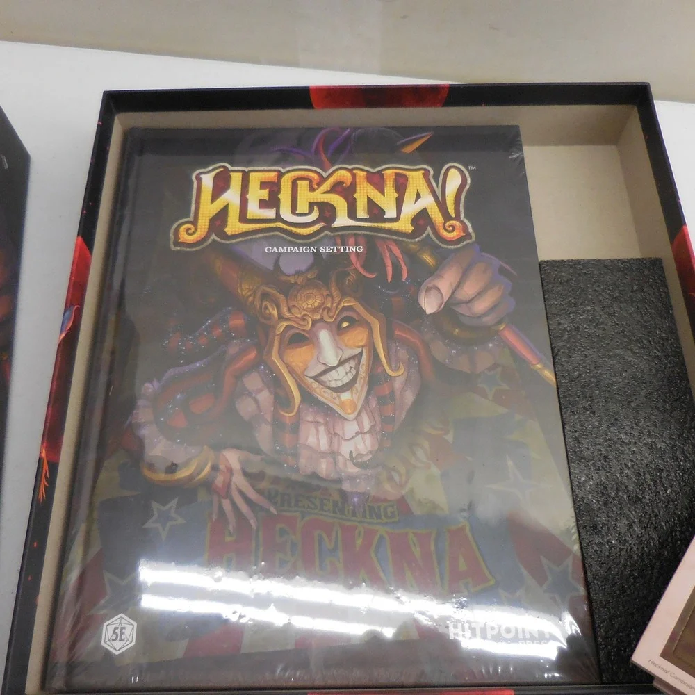 Heckna Campaign Setting Box Set 5E Dungeons & Dragons Hit Point Press Horror RPG
